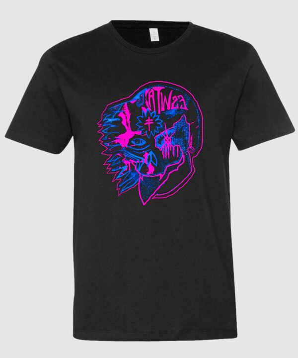 All Them Witches Merch Acid Head Black T Shirt.jpg