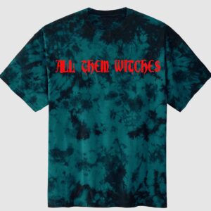 All Them Witches Merch Blue Tie Dye T Shirt.jpg