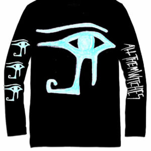 Black Long Sleeve Teal Eye Tee All Them Witches Shop Merch Store.jpg