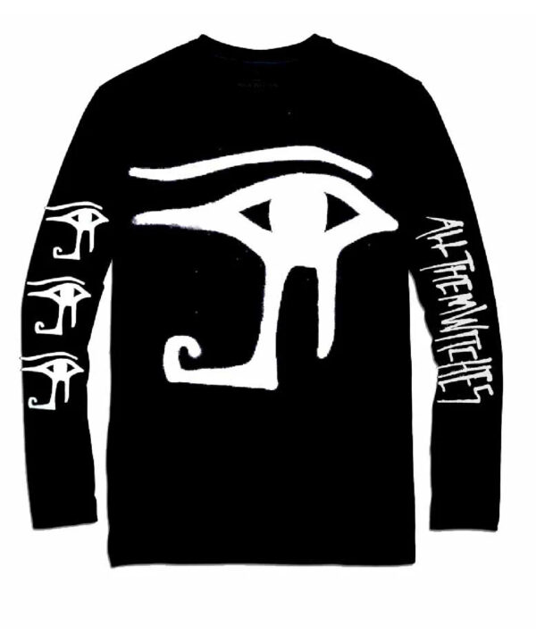 Black Long Sleeve White Eye Tee All Them Witches Shop Merch Store.jpg