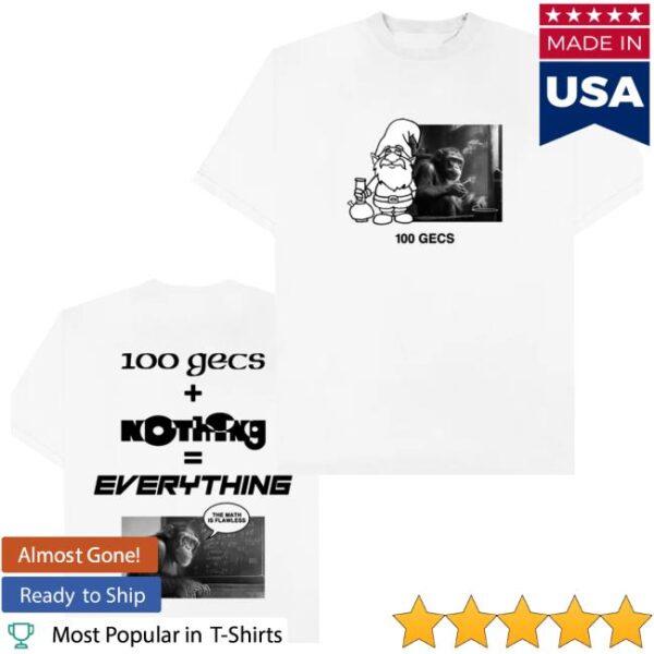 kenny 100 gecs merch store gnome tee ww