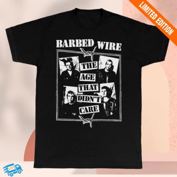 kenny Fullbreach77 Merch Store Barbed Wire The Age That Didn'T Care Mens T Shirt