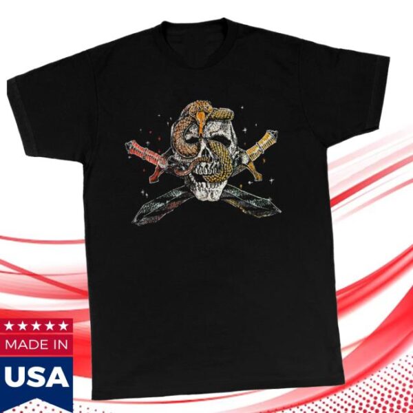 kenny Fullbreach77 Merch Store Skull Snake Swords Men'S T Shirt w