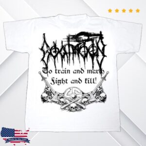 kenny Horror Merch Store Goatmoon Warrior White T Shirt And Ladyfit ss