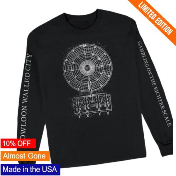 kenny Kowloon Walled City Merch Store Gambling Apparatus Long Sleeve Tee wew