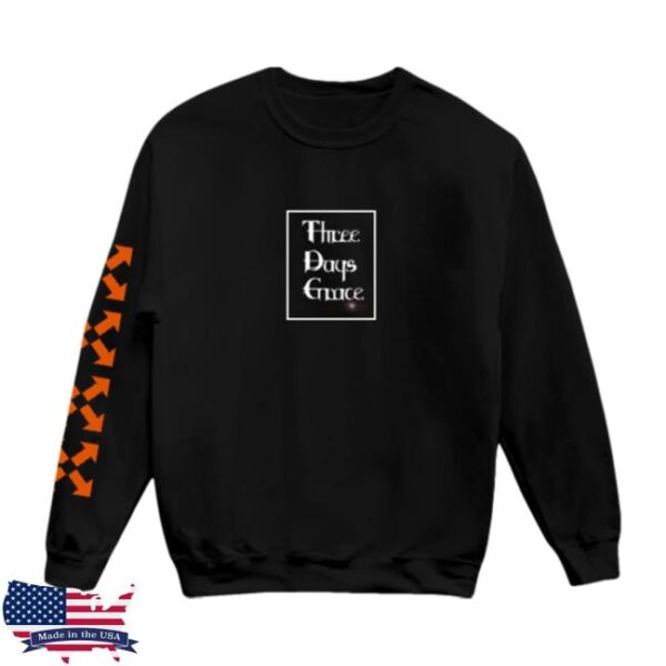 kenny Three Days Grace Merch Store Explosions Black Crewneck