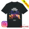 kenny abba voyage merch store 2025 event tee black