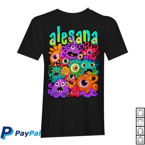 kenny alesana merch store monster tee black