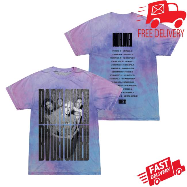 Badflower Merch Store Badflower Tie-Dye Tee - Graphic Design Prints