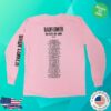 kenny badflower merch store no place like home 2024 tour long sleeve tee e