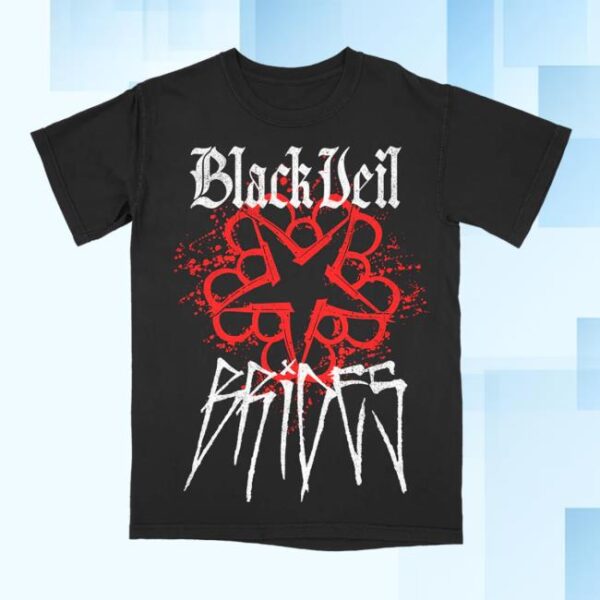 kenny black veil brides merch store bleeders us tour 2024 t shirt