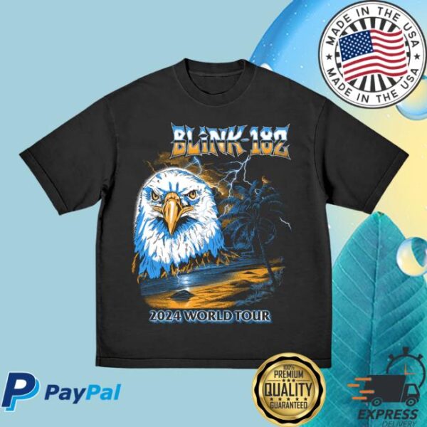 kenny blink 182 merch store eagle tour t shirt