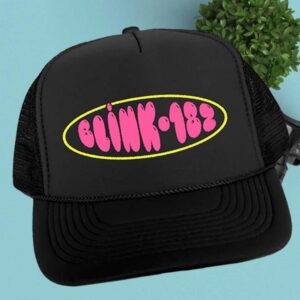 kenny blink 182 merch store logo trucker hat EWW