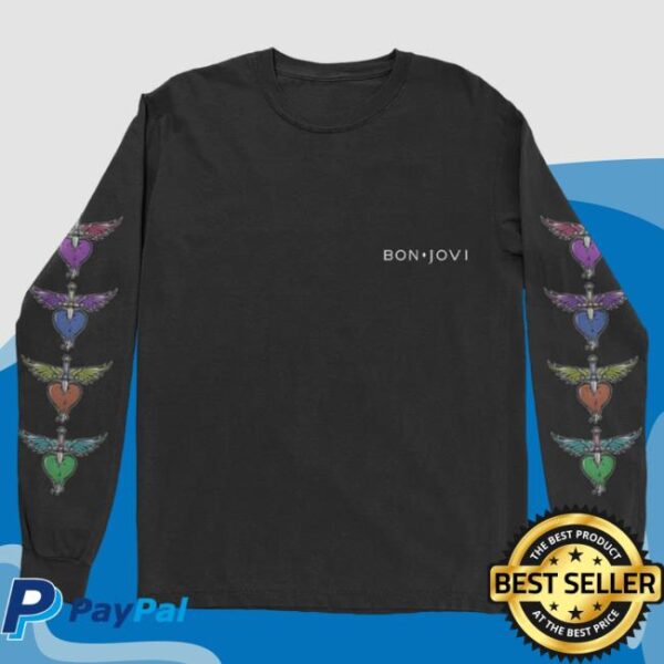 kenny bon jovi merch store livin on a prayer long sleeve t shirt