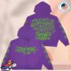 kenny city morgue official merch shop graffiti washed zip hoodie purple qqqw