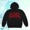 kenny city morgue official merch shop my bloody america rhinestone hoodie