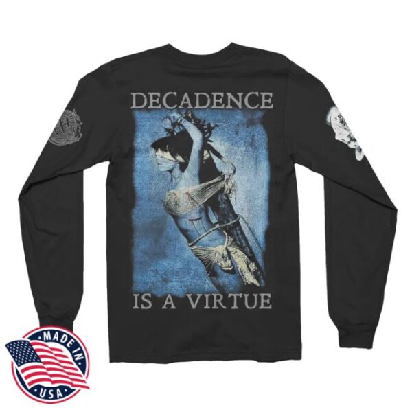 kenny cradle of filth merch store cradle of filth decadence is a virtue long sleeve s