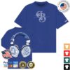 kenny crepdogcrew merch store deadbear the headphone tee royal blue sss