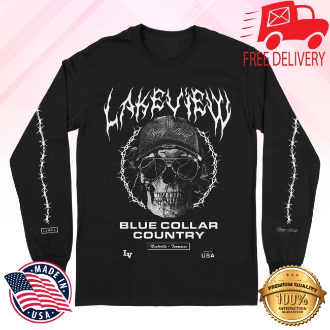 Down Right Merch Lakeview - Dying Breed Long Sleeve - Graphic Design Prints