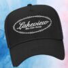 kenny down right merch lakeview western puff embroidery hat black w