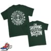 kenny dropkick murphys merch nautical shipping up to boston t shirt forest green EQWQ