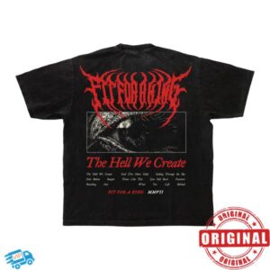 kenny fitforaking band merch store the hell we create t shirt black ss