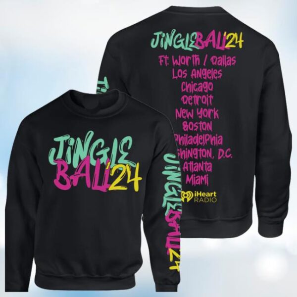 kenny forward merch store jingle ball 24k tour crewneck sd