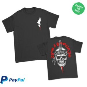 kenny hollywood undead merch store dagger skull tee black ew