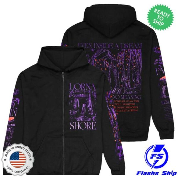 kenny impericon merch store lorna shore dreams zipper sx