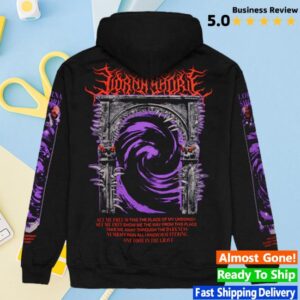 kenny impericon merch store lorna shore gate hoodie ss