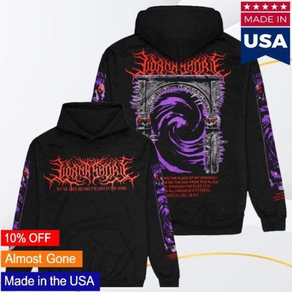 kenny impericon merch store lorna shore gate hoodie sss