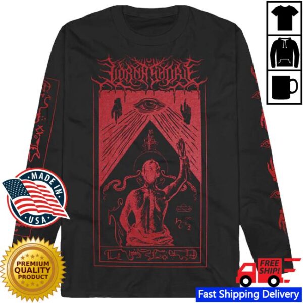 kenny impericon merch store lorna shore hellfire longsleeve