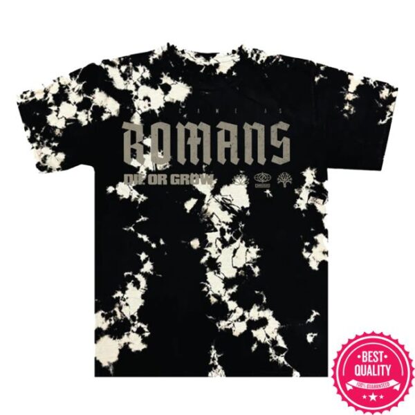 kenny imprint merch shop we came as romans die or grow t shirt