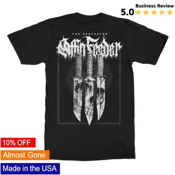 kenny indiemerchstore merch coffin feeder destroyer t shirt