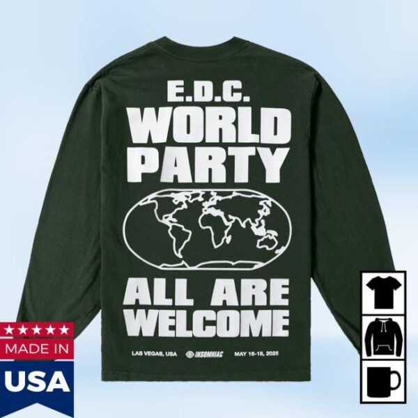 kenny insomniac shop merch store edc las vegas globe welcome l s tee s