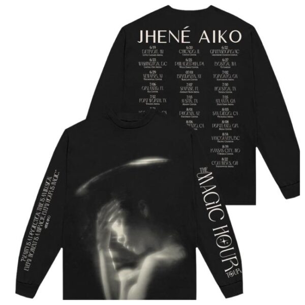 kenny jhene aiko tour store the magic hour tour long sleeve sv