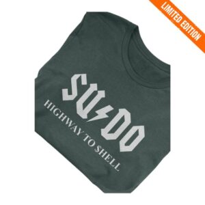 kenny learnlinux merch store sudo t shirt ss