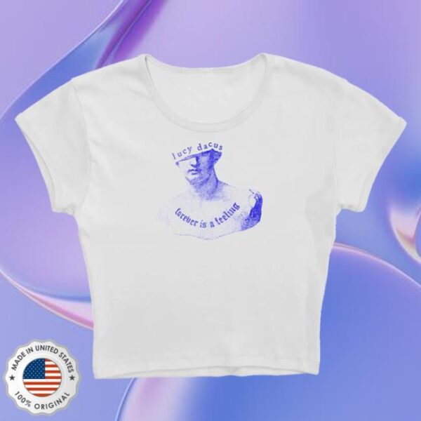 kenny lucy dacus official store statue baby tee