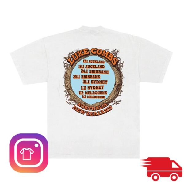 kenny luke combs merch store outback tour 2025 tee ww