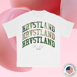 kenny mike teezy music merch store hrvst land new leaf graphic tee