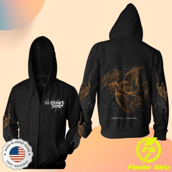 kenny mnrk heavy merch store darkest hour dragon zip hoodie sd