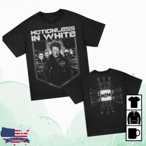 kenny motionless in white store merch cyborg t shirt black rwe