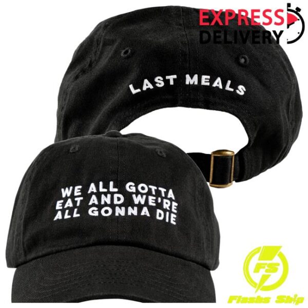 kenny mythical merch store last meals embroidered hat sE