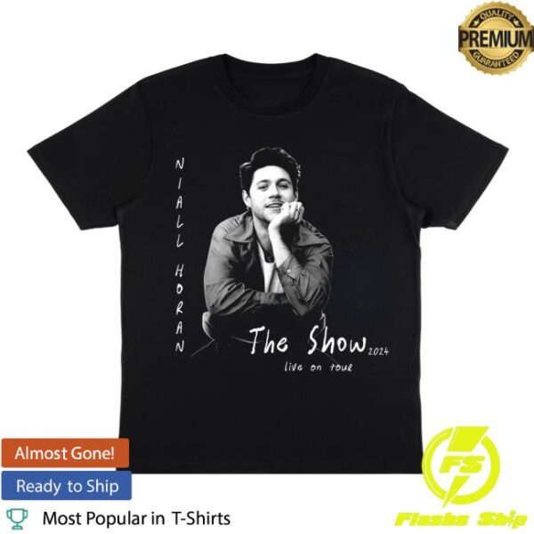 kenny niall horan merch store the show photo dates black tee