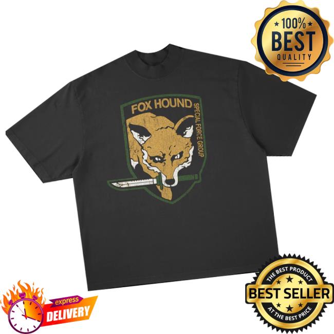 Prestige Merch Metal Gear Solid Fox Hound Shirt - Graphic Design Prints