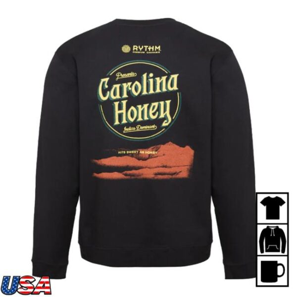 kenny rhythm merch store marcus king x rythm carolina honey unisex crewneck ss