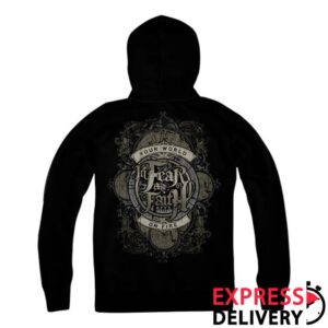 kenny rise records merch shop in fear and faith your world on fire black zip up ee