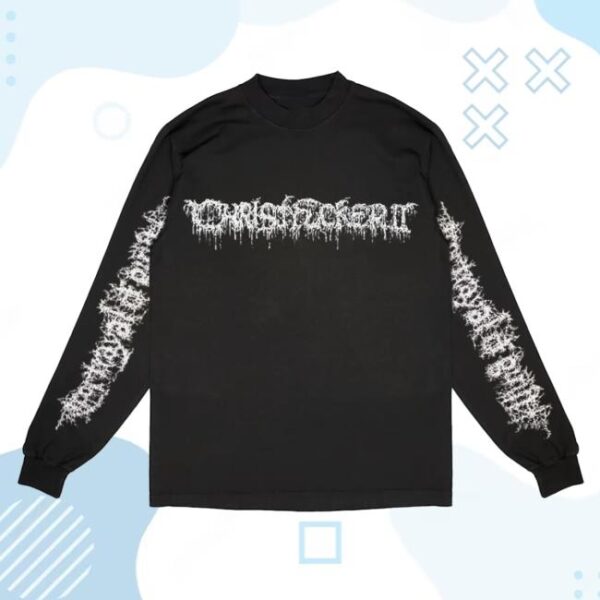 kenny run for cover records merch store portrayal of guilt christfucker ii long sleeve