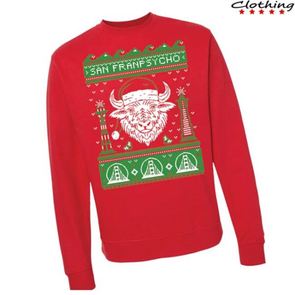 kenny san franpsycho merch store sfp holiday crewneck WW