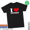 kenny seeyouspacecowboy merch store i love cowboy t shirt black sd